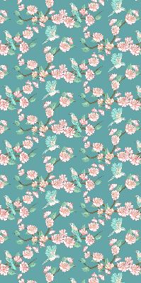 Rolgordijn verduisterend Vogels tussen de takken