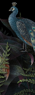 Rolgordijn verduisterend Patki in het groen