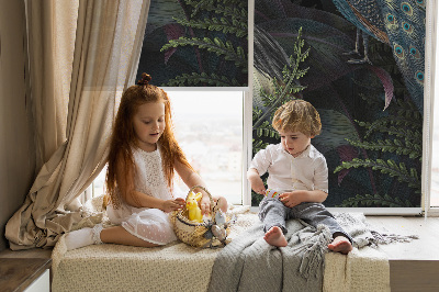 Rolgordijn verduisterend Patki in het groen