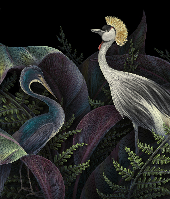 Rolgordijn verduisterend Patki in het groen