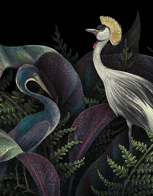 Rolgordijn verduisterend Patki in het groen