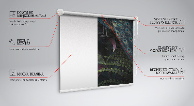 Rolgordijn verduisterend Patki in het groen