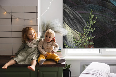 Rolgordijn verduisterend Patki in het groen