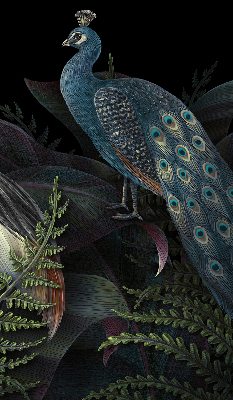 Rolgordijn verduisterend Patki in het groen