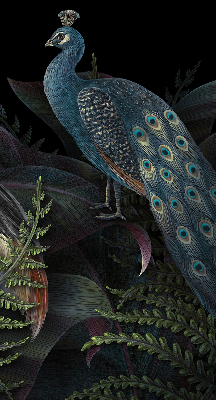 Rolgordijn verduisterend Patki in het groen