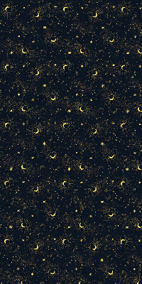 Rolgordijn voor het raam Maan en sterren