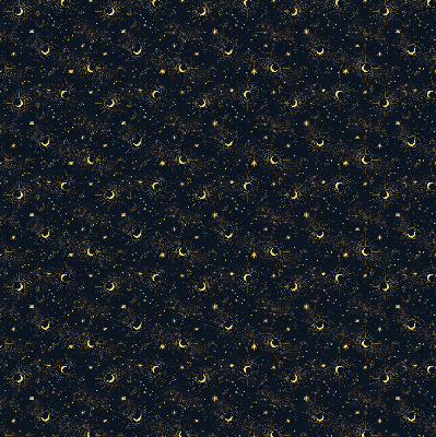 Rolgordijn voor het raam Maan en sterren