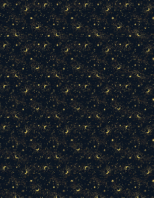 Rolgordijn voor het raam Maan en sterren