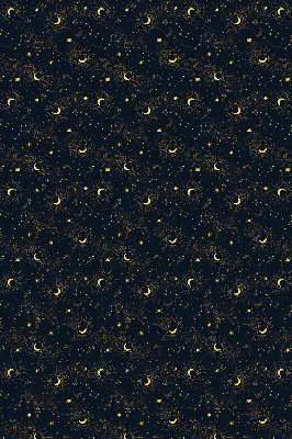 Rolgordijn voor het raam Maan en sterren