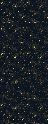 Rolgordijn voor het raam Maan en sterren