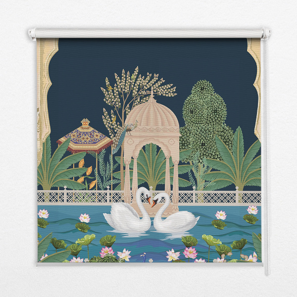 Rolgordijn verduisterend Tuin