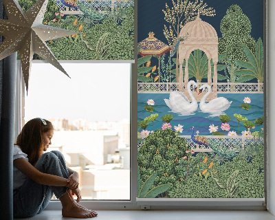 Rolgordijn verduisterend Tuin