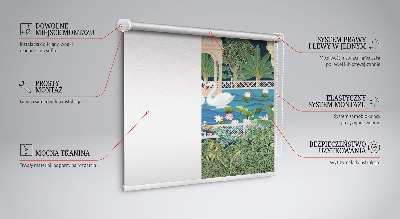 Rolgordijn verduisterend Tuin