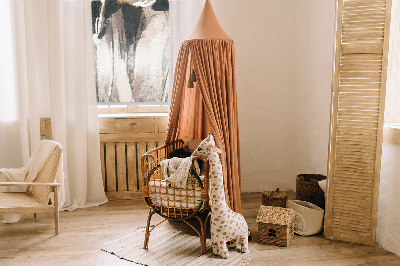 Rolgordijn voor het raam Geschilderde bloemen