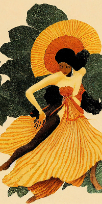 Rolgordijn verduisterend Danser