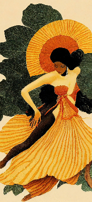 Rolgordijn verduisterend Danser