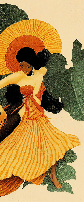 Rolgordijn verduisterend Danser