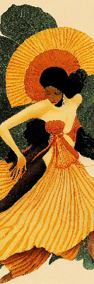 Rolgordijn verduisterend Danser