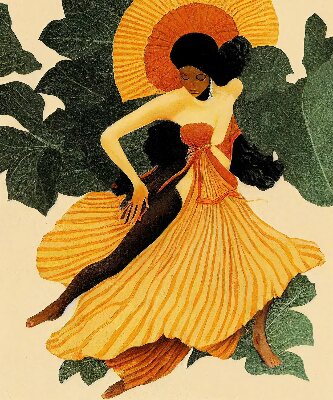 Rolgordijn verduisterend Danser