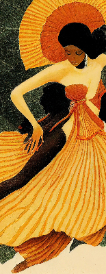 Rolgordijn verduisterend Danser