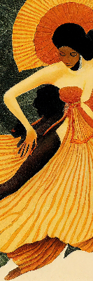 Rolgordijn verduisterend Danser