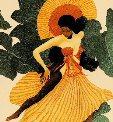 Rolgordijn verduisterend Danser