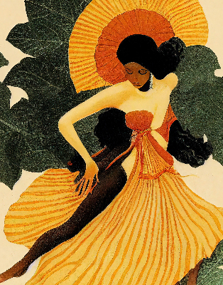 Rolgordijn verduisterend Danser