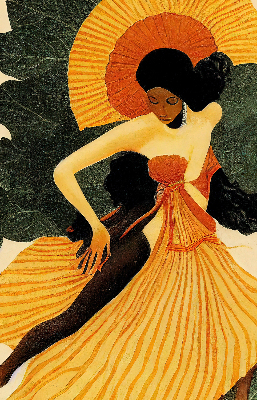 Rolgordijn verduisterend Danser