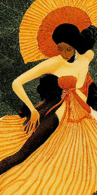 Rolgordijn verduisterend Danser