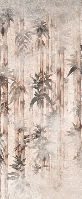 Rolgordijn voor het raam Bladeren