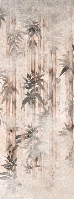 Rolgordijn voor het raam Bladeren