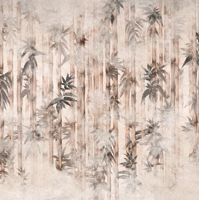 Rolgordijn voor het raam Bladeren