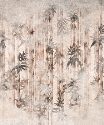 Rolgordijn voor het raam Bladeren