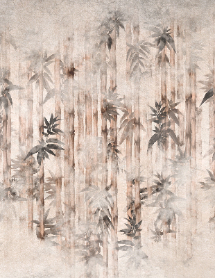 Rolgordijn voor het raam Bladeren