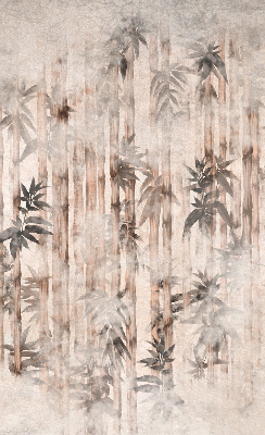 Rolgordijn voor het raam Bladeren