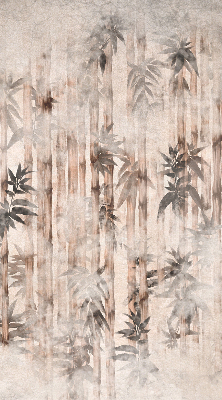 Rolgordijn voor het raam Bladeren