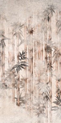 Rolgordijn voor het raam Bladeren