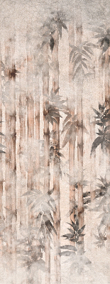 Rolgordijn voor het raam Bladeren