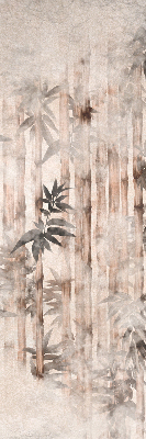 Rolgordijn voor het raam Bladeren