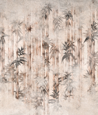 Rolgordijn voor het raam Bladeren