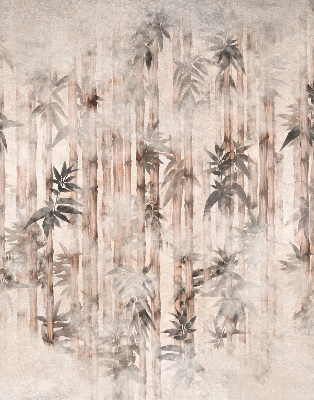 Rolgordijn voor het raam Bladeren