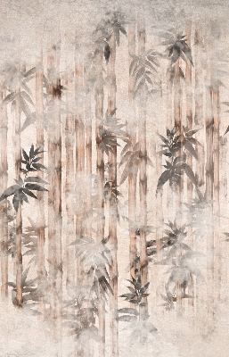 Rolgordijn voor het raam Bladeren