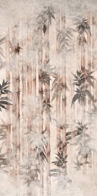 Rolgordijn voor het raam Bladeren