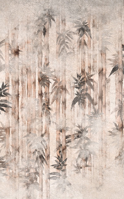 Rolgordijn voor het raam Bladeren