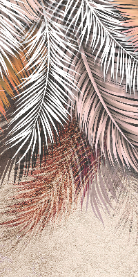 Rolgordijn voor het raam Bladeren