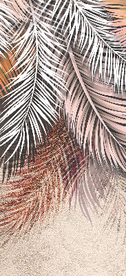 Rolgordijn voor het raam Bladeren