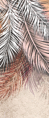 Rolgordijn voor het raam Bladeren