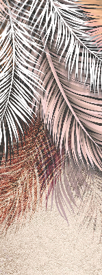 Rolgordijn voor het raam Bladeren