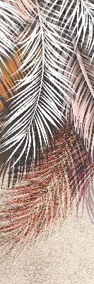 Rolgordijn voor het raam Bladeren