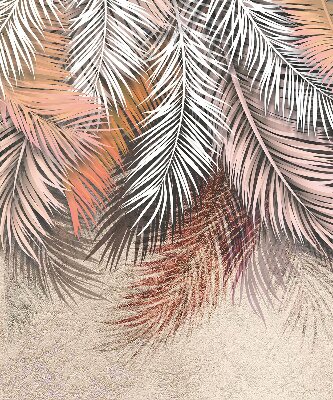 Rolgordijn voor het raam Bladeren